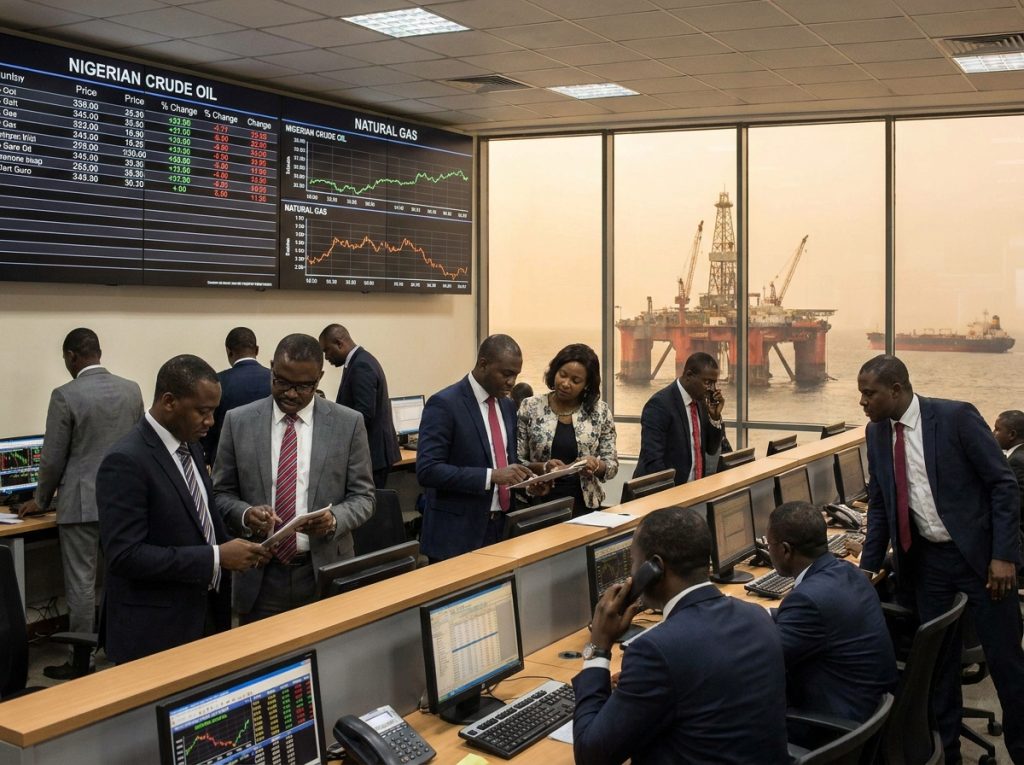 oil and gas trading